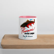 Load image into Gallery viewer, Tree River Mug with Color Inside