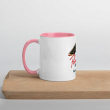 Load image into Gallery viewer, Tree River Mug with Color Inside