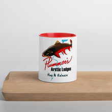 Load image into Gallery viewer, Tree River Mug with Color Inside